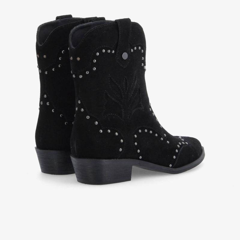 MAIA BOOTS W - SUEDE - BLACK